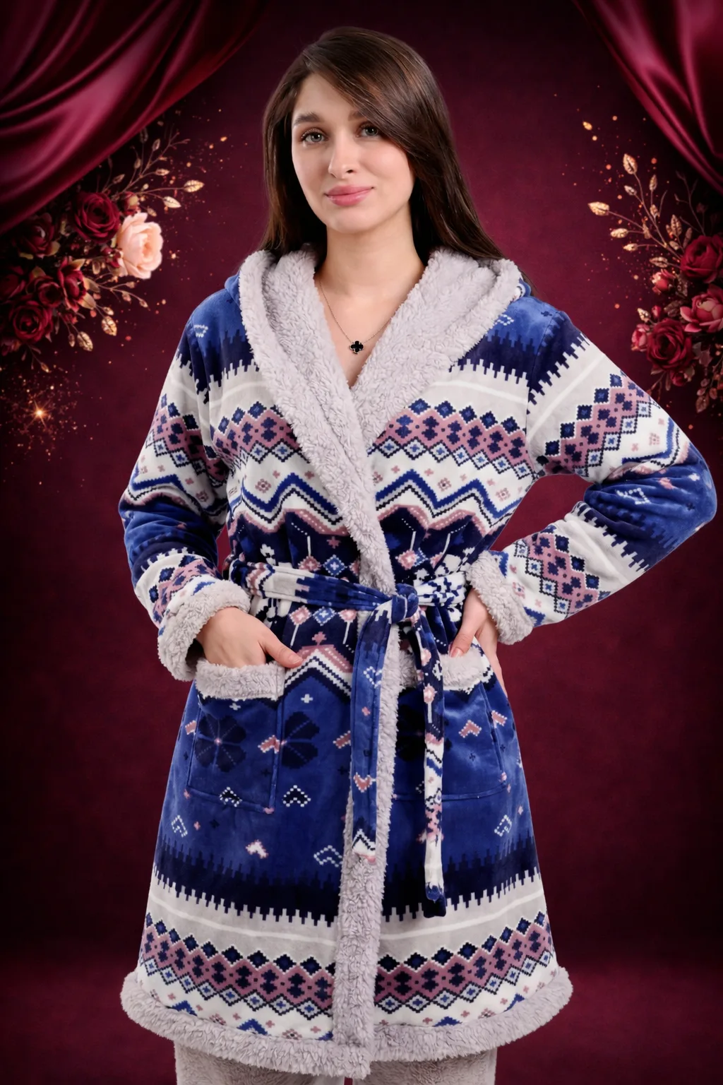 روب الليل الثلجي