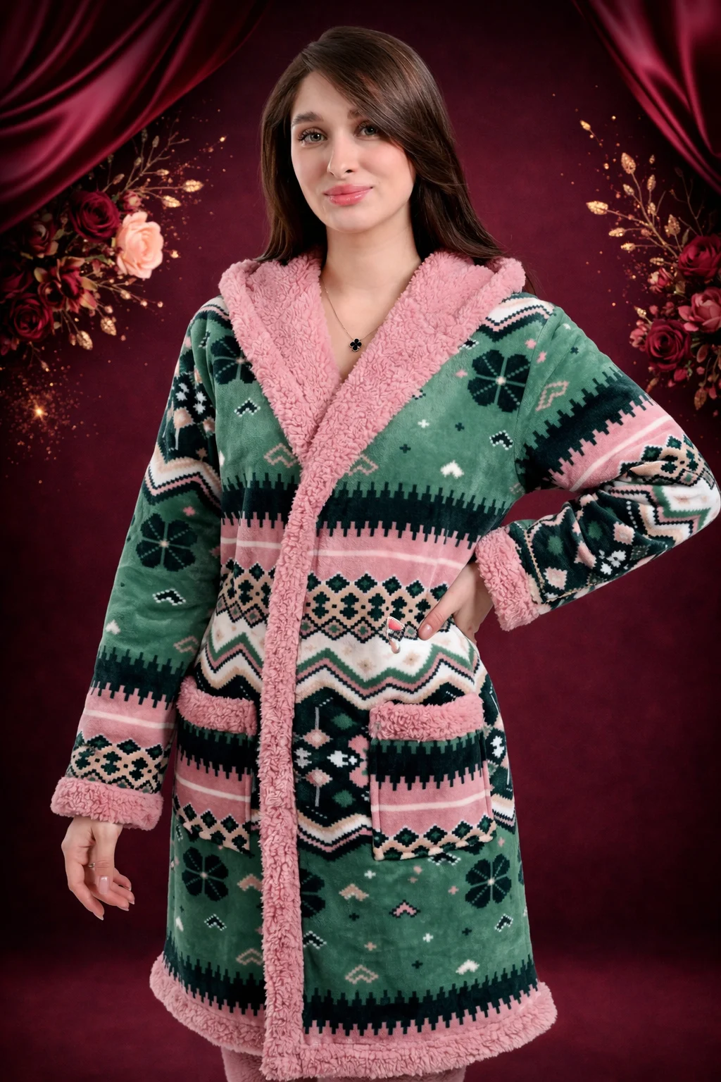 روب الغابة الشتوية